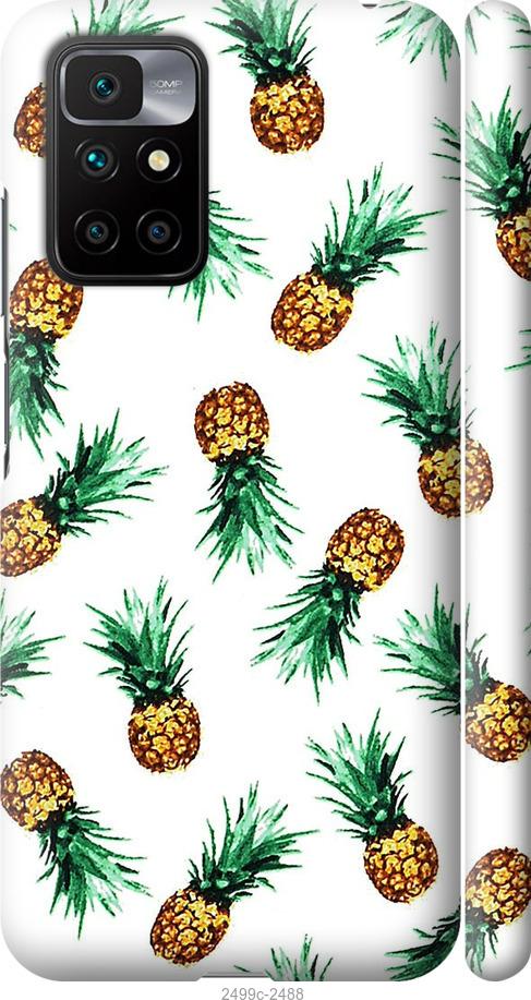 

Чохол на Xiaomi Redmi 10 ананас