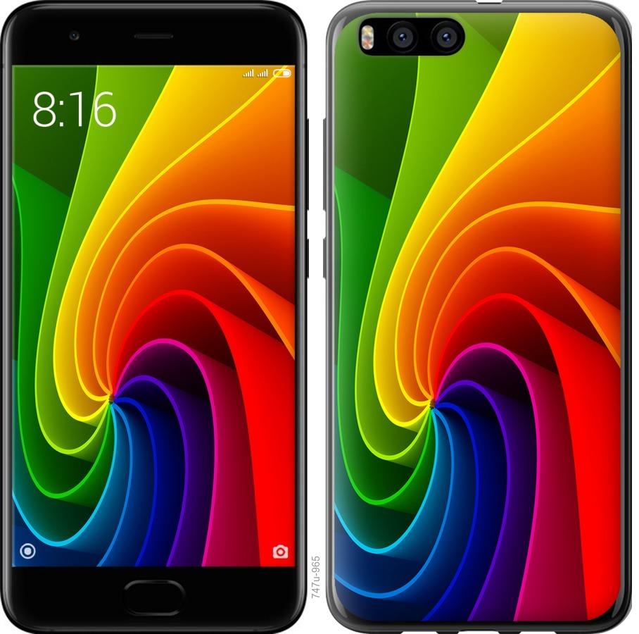 

Чохол на Xiaomi Mi Note 3 Райдужний вихор
