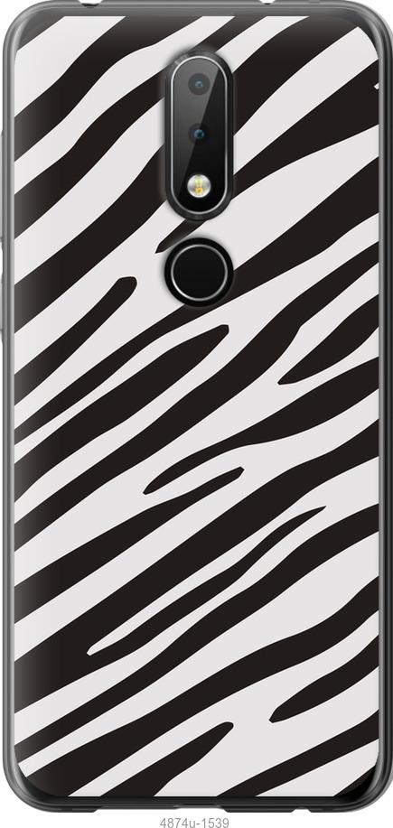 

Чехол на Nokia 6.1 Plus Классическая зебра