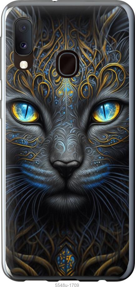 Чехол на Samsung Galaxy A20e A202F Кошка