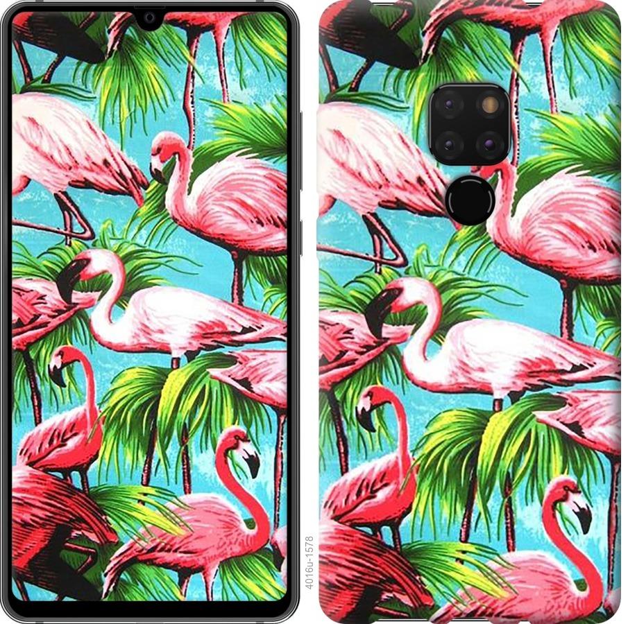 

Чехол на Huawei Mate 20 Tropical background