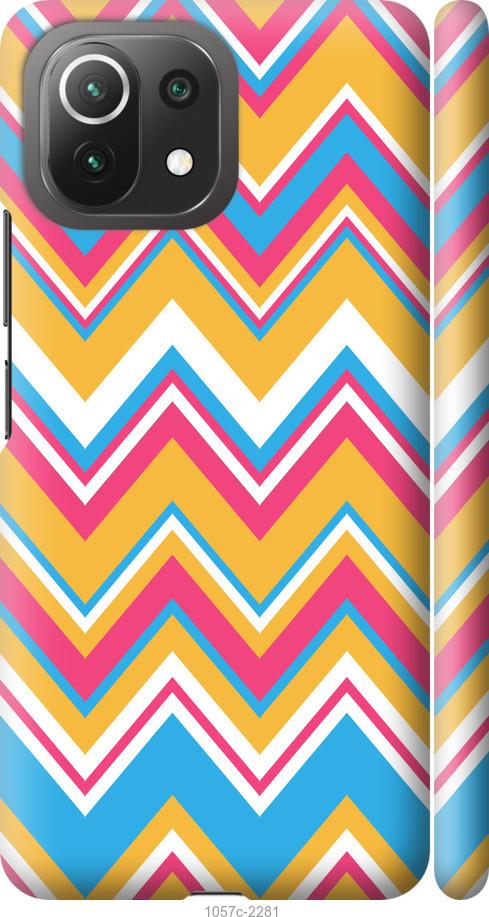 Чехол на Xiaomi Mi 11 Lite Шеврон v2