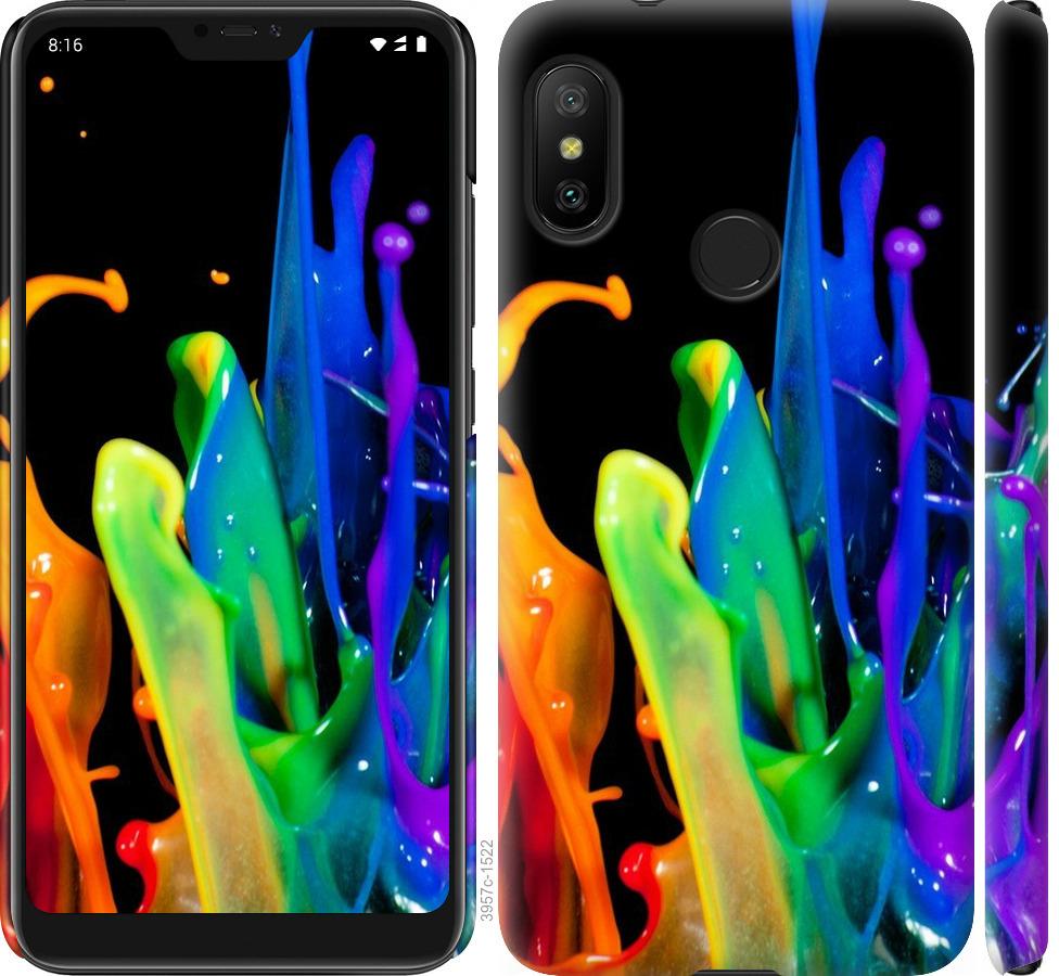 

Чохол на Xiaomi Redmi 6 Pro бризки фарби