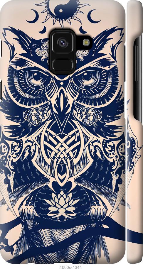 

Чехол на Samsung Galaxy A8 2018 A530F Узорчатая сова