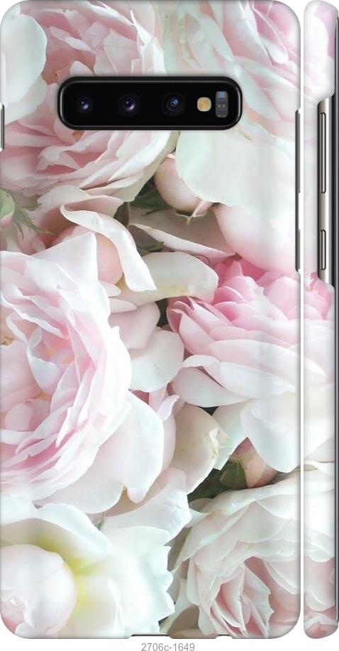 

Чехол на Samsung Galaxy S10 Plus Пионы v2