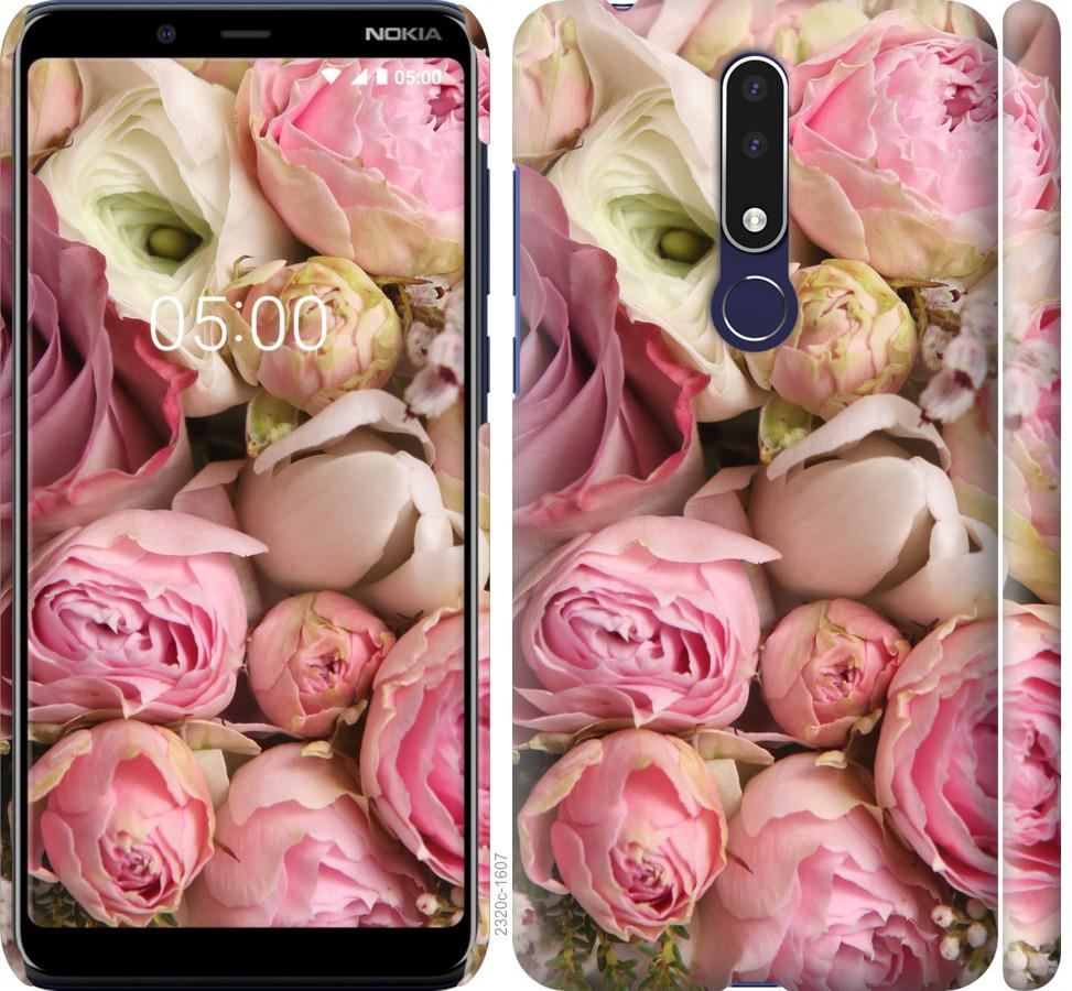 

Чехол на Nokia 3.1 Plus Розы v2