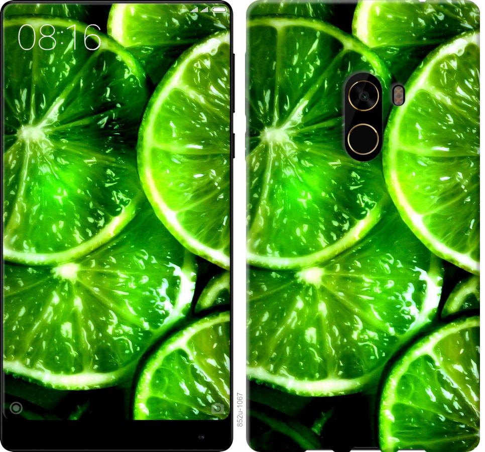 

Чохол на Xiaomi Mi MiX 2 Зелені часточки лимона