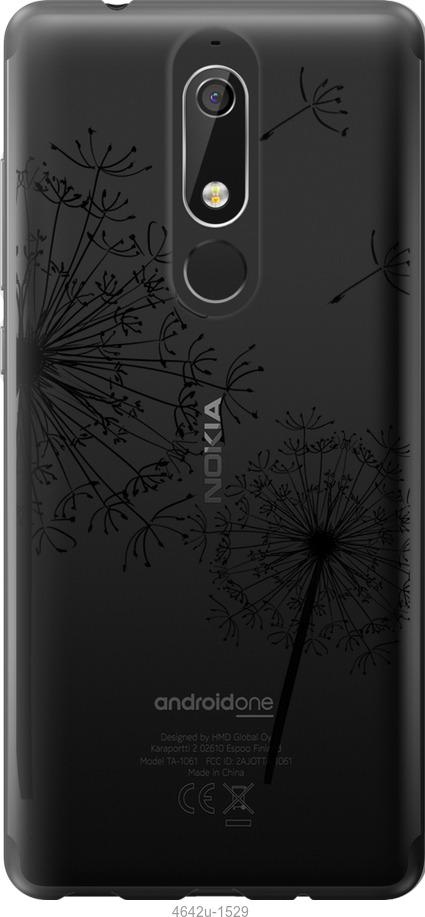 

Чехол на Nokia 5.1 Одуванчики