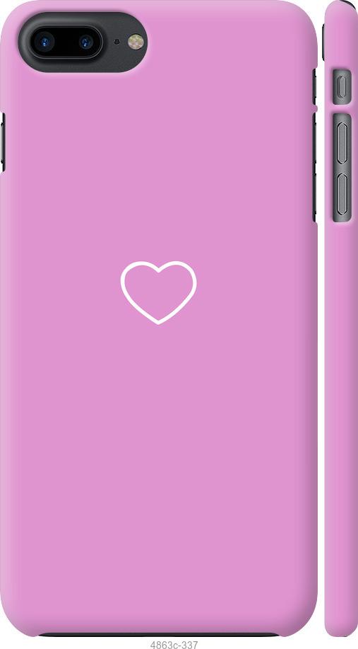 Чехол на iPhone 7 Plus Сердце 2