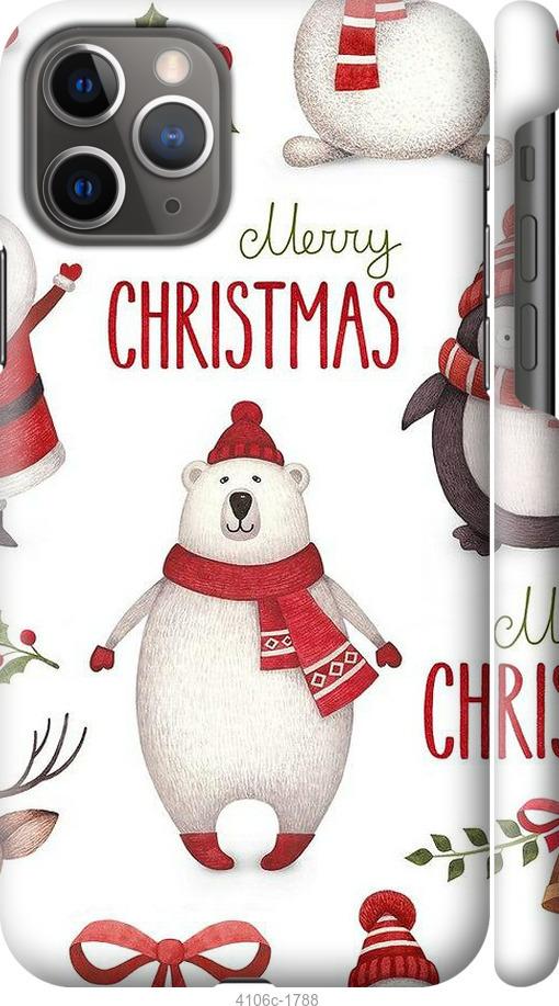 

Чехол на iPhone 11 Pro Merry Christmas