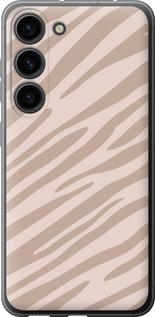 Чохол на Samsung Galaxy S23 Зебра беж