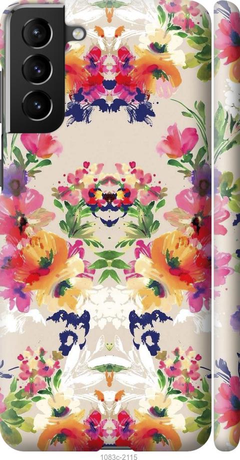 Чохол на Samsung Galaxy S21 Plus Квітковий візерунок