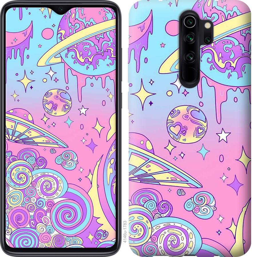 

Чохол на Xiaomi Redmi 9 Рожева галактика
