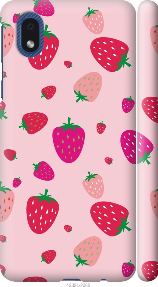 

Чохол на Samsung Galaxy A01 Core A013F Полунички