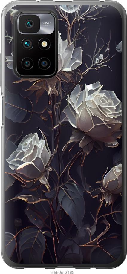 Чехол на Xiaomi Redmi 10 Розы 2