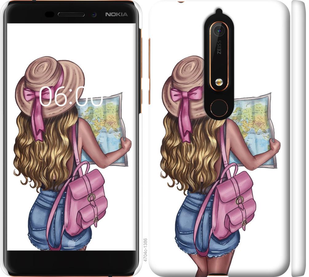 

Чохол на Nokia 6.1 Дівчина з картою