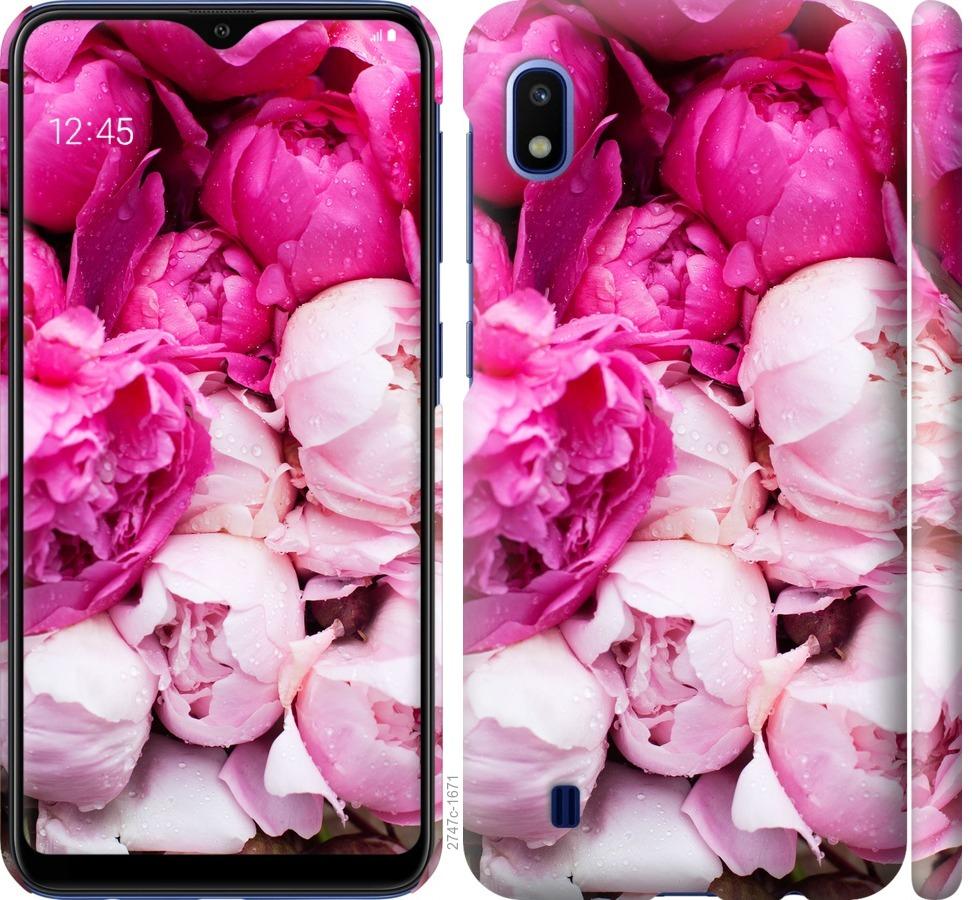 

Чохол на Samsung Galaxy A10 2019 A105F Рожеві півонії