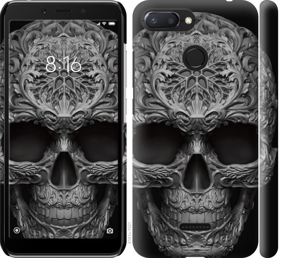 

Чохол на Xiaomi Redmi 6 skull-ornament
