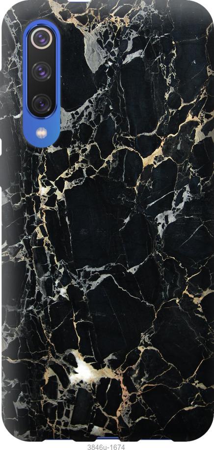 

Чехол на Xiaomi Mi 9 SE Черный мрамор