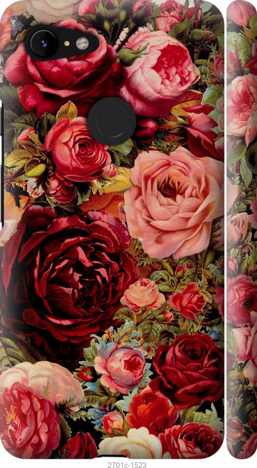 

Чехол на Google Pixel 3 XL Цветущие розы