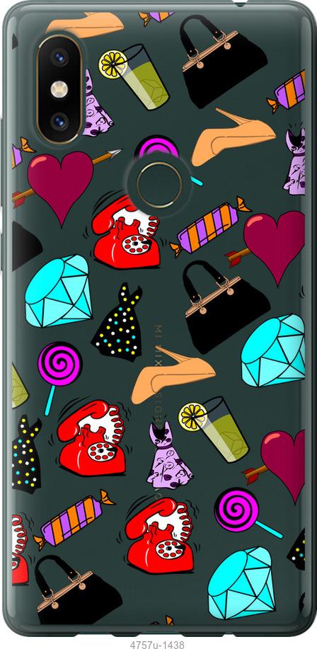 

Чехол на Xiaomi Mi Mix 2s stickers