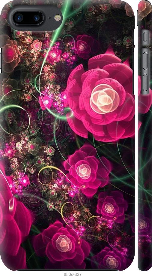 Чехол на iPhone 7 Plus Абстрактные цветы 3