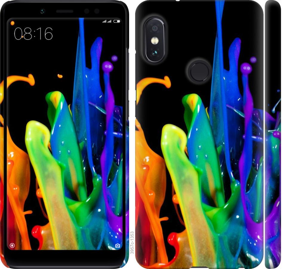 

Чохол на Xiaomi Redmi Note 5 бризки фарби
