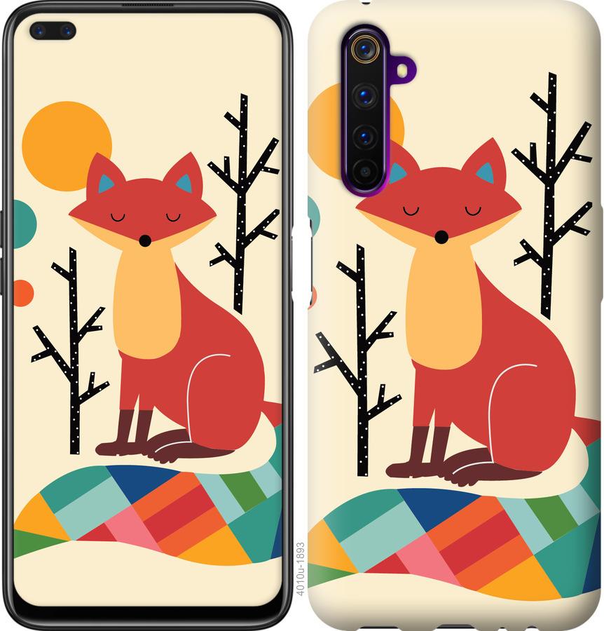 

Чехол на Realme 6 Pro Rainbow fox