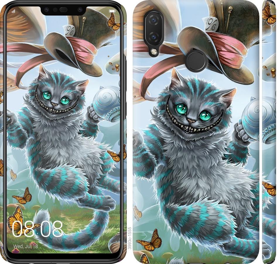 

Чехол на Huawei P Smart Plus Чеширский кот 2