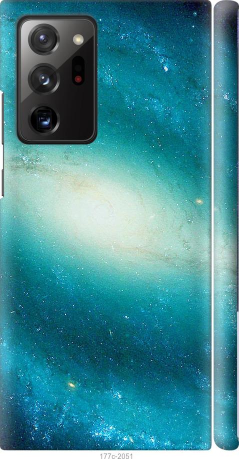 

Чохол на Samsung Galaxy Note 20 Ultra Блакитна галактика