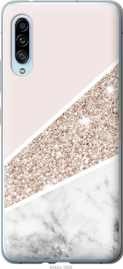

Чехол на Samsung Galaxy A90 5G Пастельный мрамор