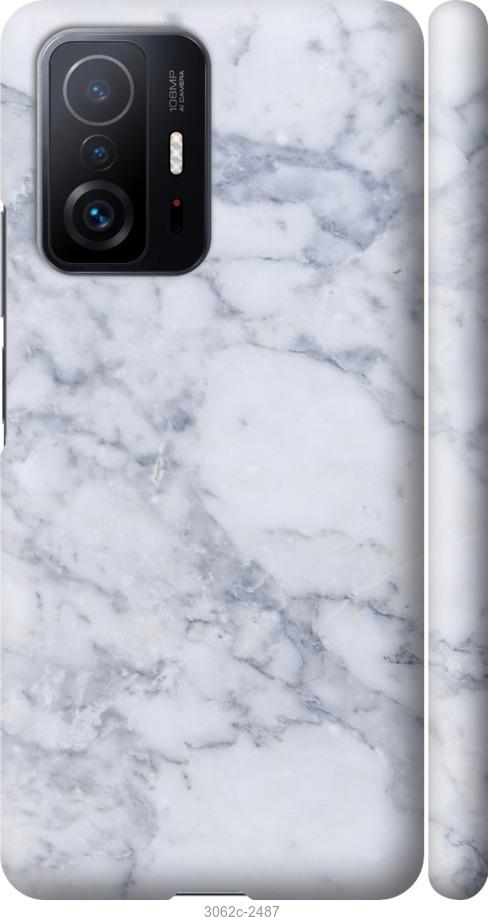 

Чехол на Xiaomi 11T Pro Голубой мрамор