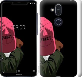 

Чехол на Nokia 8.1 logo de yeezy