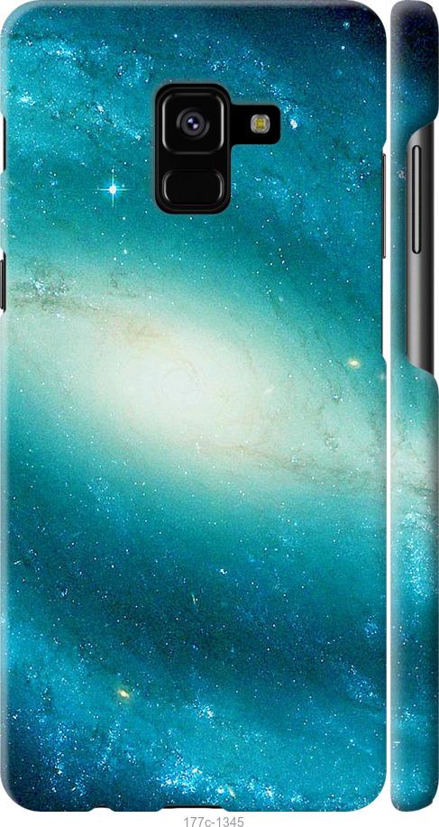 

Чохол на Samsung Galaxy A8 Plus 2018 A730F Блакитна галактика