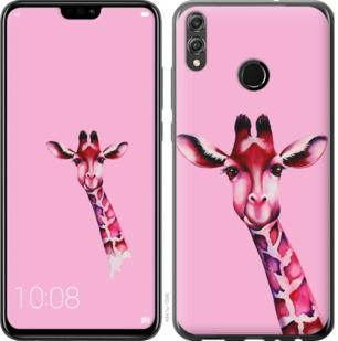 

Чохол на Huawei Honor 8X Рожева жирафа