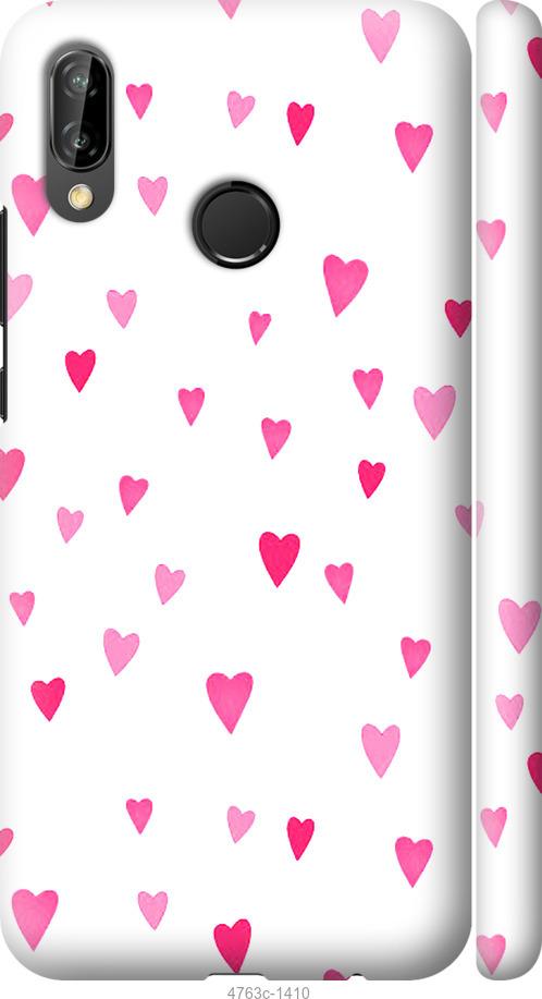 

Чехол на Huawei P20 Lite Сердечки 2