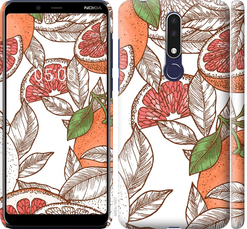 

Чохол на Nokia 3.1 Plus апельсини