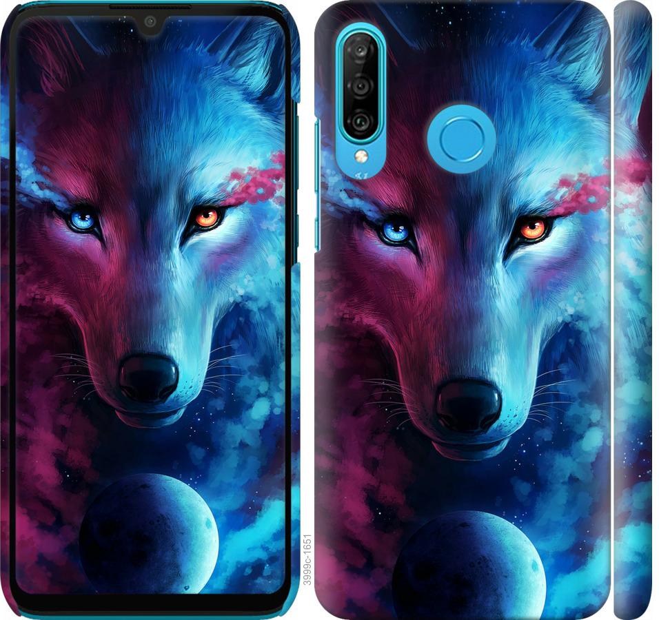 

Чохол на Huawei P30 Lite Арт-вовк