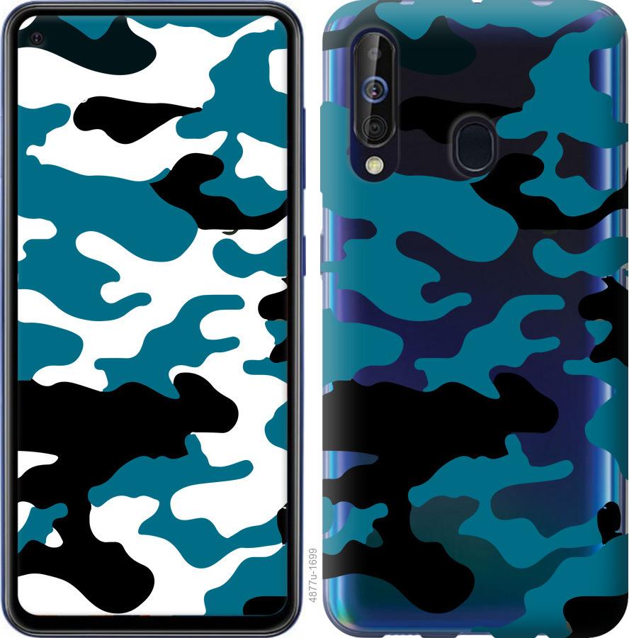 

Чохол на Samsung Galaxy A60 2019 A606F Камуфляж прозорий фон