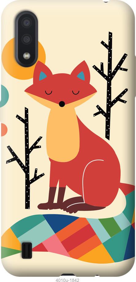 

Чехол на ZTE Blade A5 2020 Rainbow fox