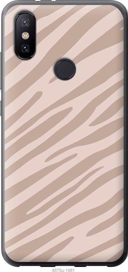 

Чохол на Xiaomi Mi Mix 3 Зебра беж