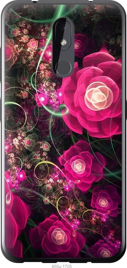 

Чехол на Nokia 3.2 Абстрактные цветы 3