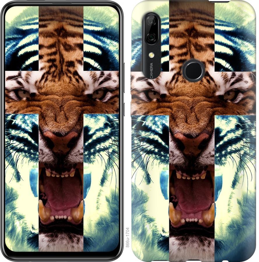Чехол на Huawei P Smart Z Злой тигр