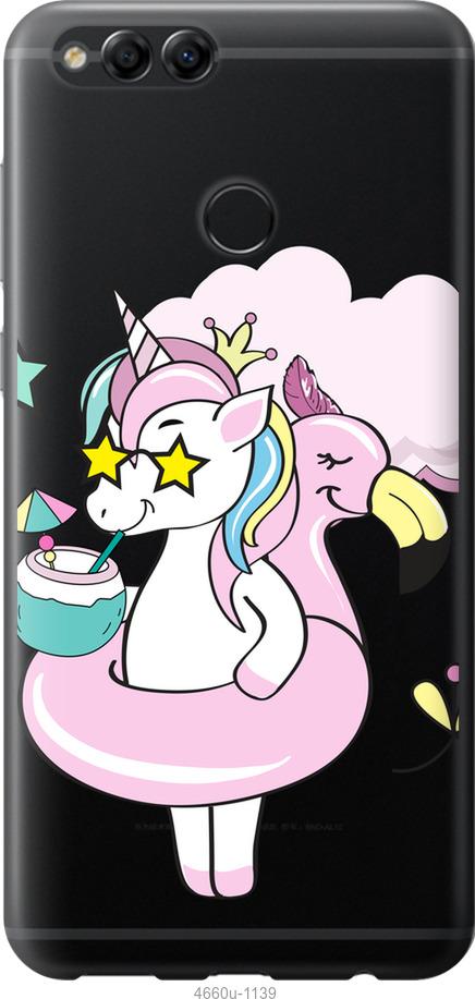 

Чехол на Huawei Honor 7X Crown Unicorn