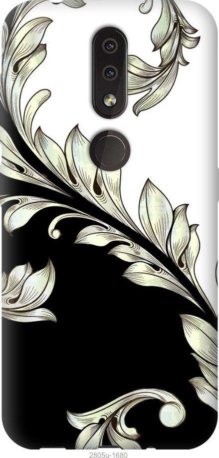 

Чехол на Samsung Galaxy S9 White and black 1