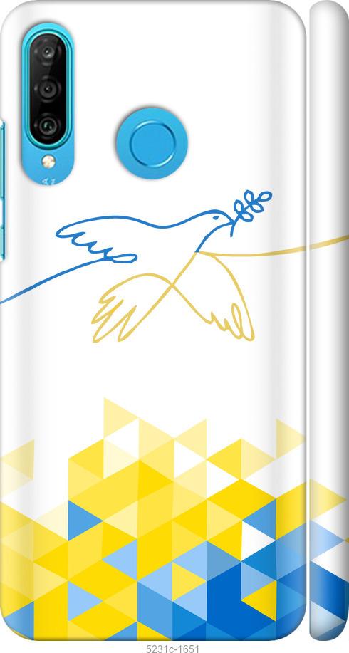 

Чохол на Huawei P30 Lite Птица мира
