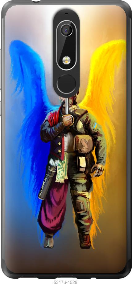 

Чехол на Nokia 5.1 Воин-Ангел