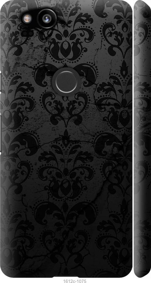 

Чехол на Google Pixel 2 узор черный
