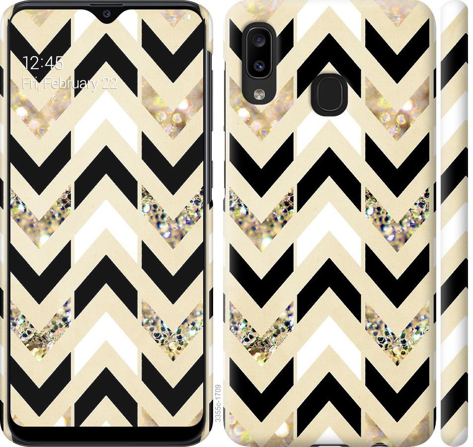 

Чохол на Samsung Galaxy A20e A202F Шеврон 10