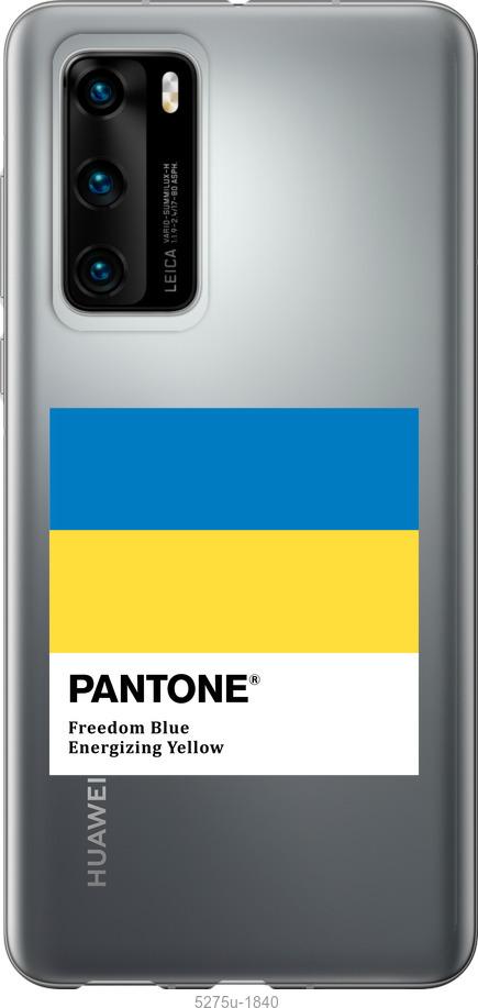 

Чохол на Huawei P40 Прапор Пантон